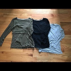 Nursing tops set of 3